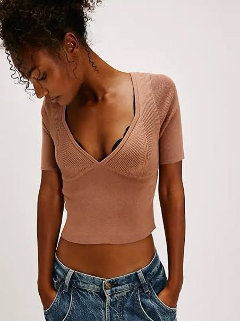 Free People Teagan Swit Short Sleeve